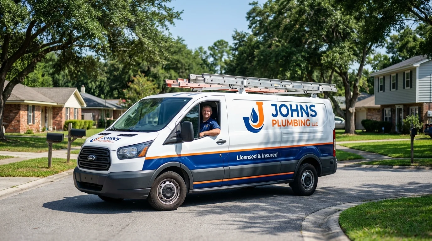 Johns Plumbing LLC service van in Telluride, CO