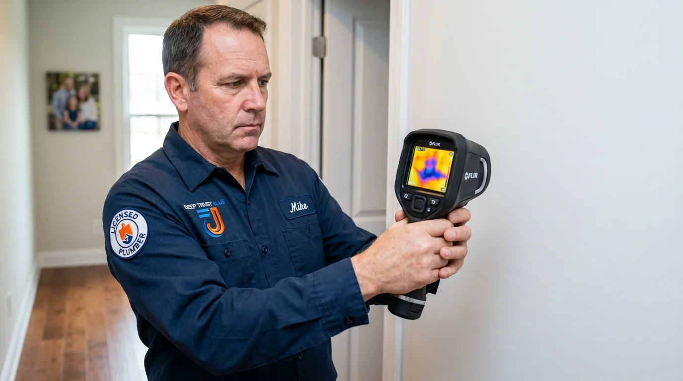 Thermal imaging leak detection by Johns Plumbing LLC in Telluride